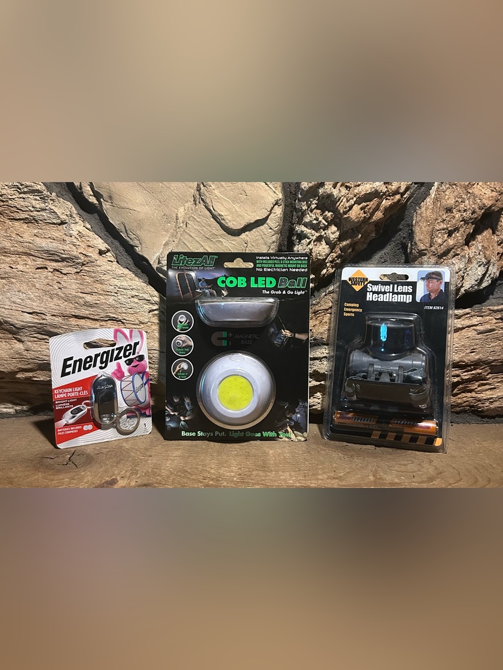 Assorted Home / Auto Lighting Products - (Lot of 3) - Brand New